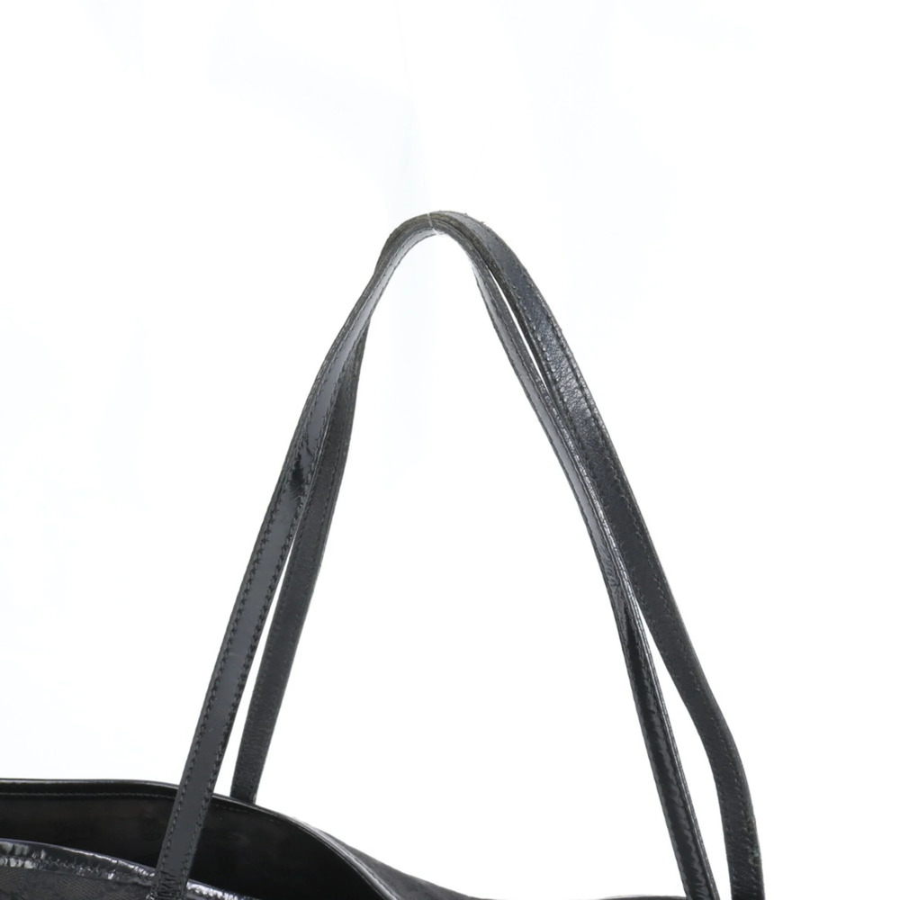 Gucci GG Canvas Jolie 211975 Leather Tote Bag Shoulder Black Women's - Picture 2 of 10
